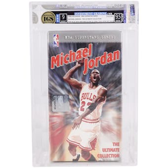 IGS Michael Jordan - The Ultimate Collection VHS Box 9 MINT / Seal 9.5 GEM (Reed Buy)