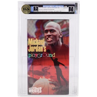 IGS Michael Jordan's - Playground  VHS Box 9 MINT / Seal 7 EX (Reed Buy)
