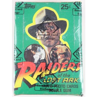 1981 Topps Indiana Jones Raiders of the Lost Ark Wax Box (BBCE) (Reed Buy)