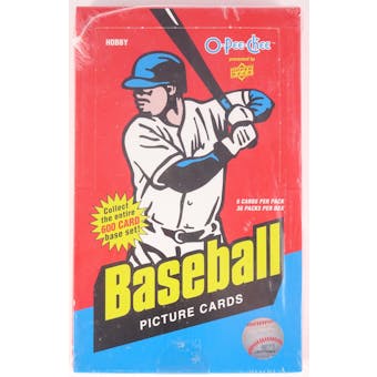 2009 O-Pee-Chee Baseball Hobby Box (Reed Buy)