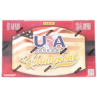 2013 Panini USA Champions Baseball Hobby Box (Reed Buy)