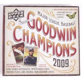 2009 Upper Deck Goodwin Champions Baseball Hobby Box (Reed Buy)