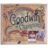 2011 Upper Deck Goodwin Champions Hobby Box (Reed Buy)