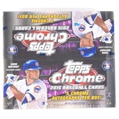 2015 Topps Chrome Baseball Jumbo Box (Reed Buy)