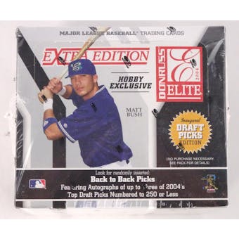 2004 Elite Extra Edition Baseball Hobby Box (Reed Buy)