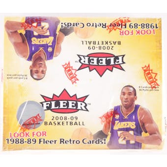 2008/09 Fleer Basketball Retail Box (Reed Buy)