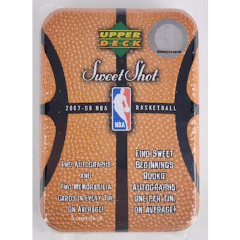 2007/08 Upper Deck Sweet Shot Basketball Hobby Box (Reed Buy)