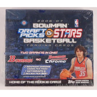 2006/07 Bowman Draft Basketball Hobby Box (Reed Buy)