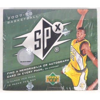 2007/08 SPx Basketball Hobby Box (Reed Buy)