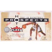 2007/08 Fleer Hot Prospects Basketball Hobby Box (Reed Buy)