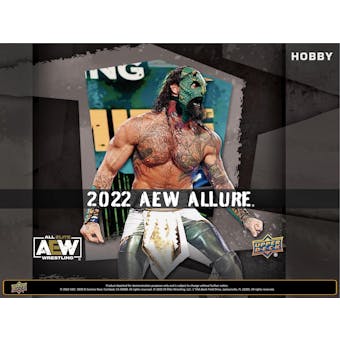 2022 Upper Deck AEW Allure Wrestling Hobby 20-Box Case (Presell)