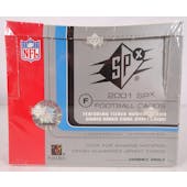 2001 Upper Deck SPx Football Hobby Box (Reed Buy)