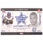 2008 Leaf Rookies & Stars Longevity Football Hobby Box (Reed Buy)