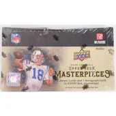 2008 Upper Deck Masterpieces Football Hobby Box (Reed Buy)