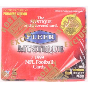 1999 Fleer Mystique Football Hobby Box (Reed Buy)