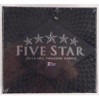 2013 Topps Five Star Football Hobby Box (Reed Buy)