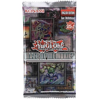 Yu-Gi-Oh Maze of Memories Booster Pack