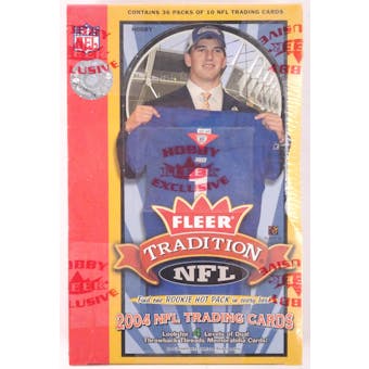 2004 Fleer Tradition Football Hobby Box (Reed Buy)