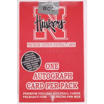 2008 TK Legacy Nebraska Cornhuskers Football Hobby Box (Reed Buy)