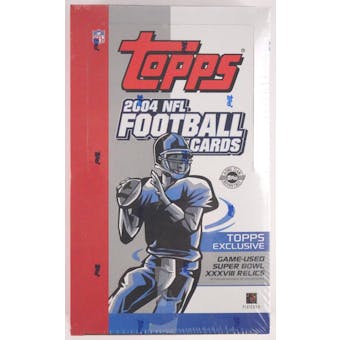 2004 Topps Football Jumbo Box (Reed Buy)