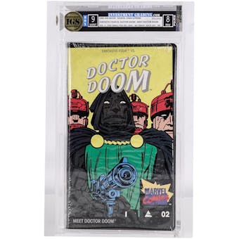 IGS Fantastic Four VS. Doctor Doom - Meet Doctor Doom VHS BOX 9 MINT / Seal 8 NM