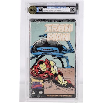 IGS Iron Man - The Hands of the Mandarin VHS BOX 9.5 GEM / Seal 9.5 GEM
