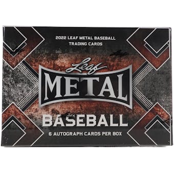 2022 Leaf Metal Baseball Hobby Box