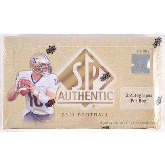 2011 SP Authentic Football Hobby Box (Reed Buy)