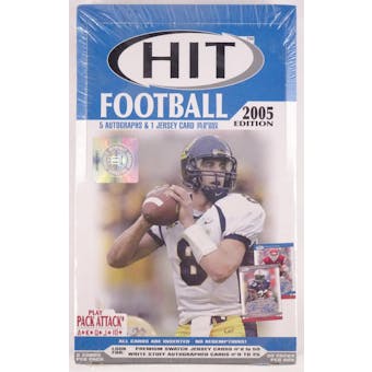 2005 Sage Hit Football Hobby Box (SEC Edition) (Reed Buy)