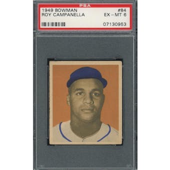 1949 Bowman #84 Roy Campanella RC PSA 6 *0953 (Reed Buy)