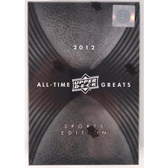 2012 Upper Deck All Time Greats Sports Edition Hobby Box (Reed Buy)