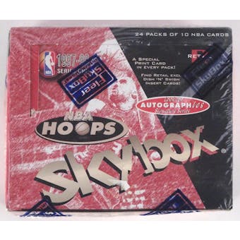 1997/98 Hoops Series 1 Basketball Retail Box (Reed Buy)