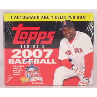2007 Topps Series 2 Baseball Jumbo Box (Reed Buy)