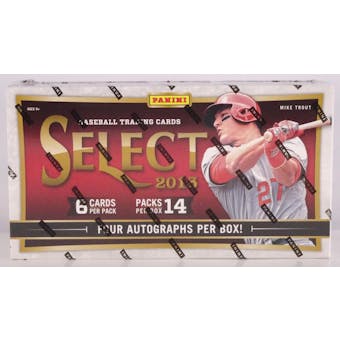 2013 Select Baseball Hobby Box (Reed Buy)
