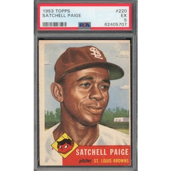 1953 Topps #220 Satchel Paige PSA 5 *5707 (Reed Buy)