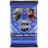 2022 Panini Elite Extra Edition Baseball Hobby Pack