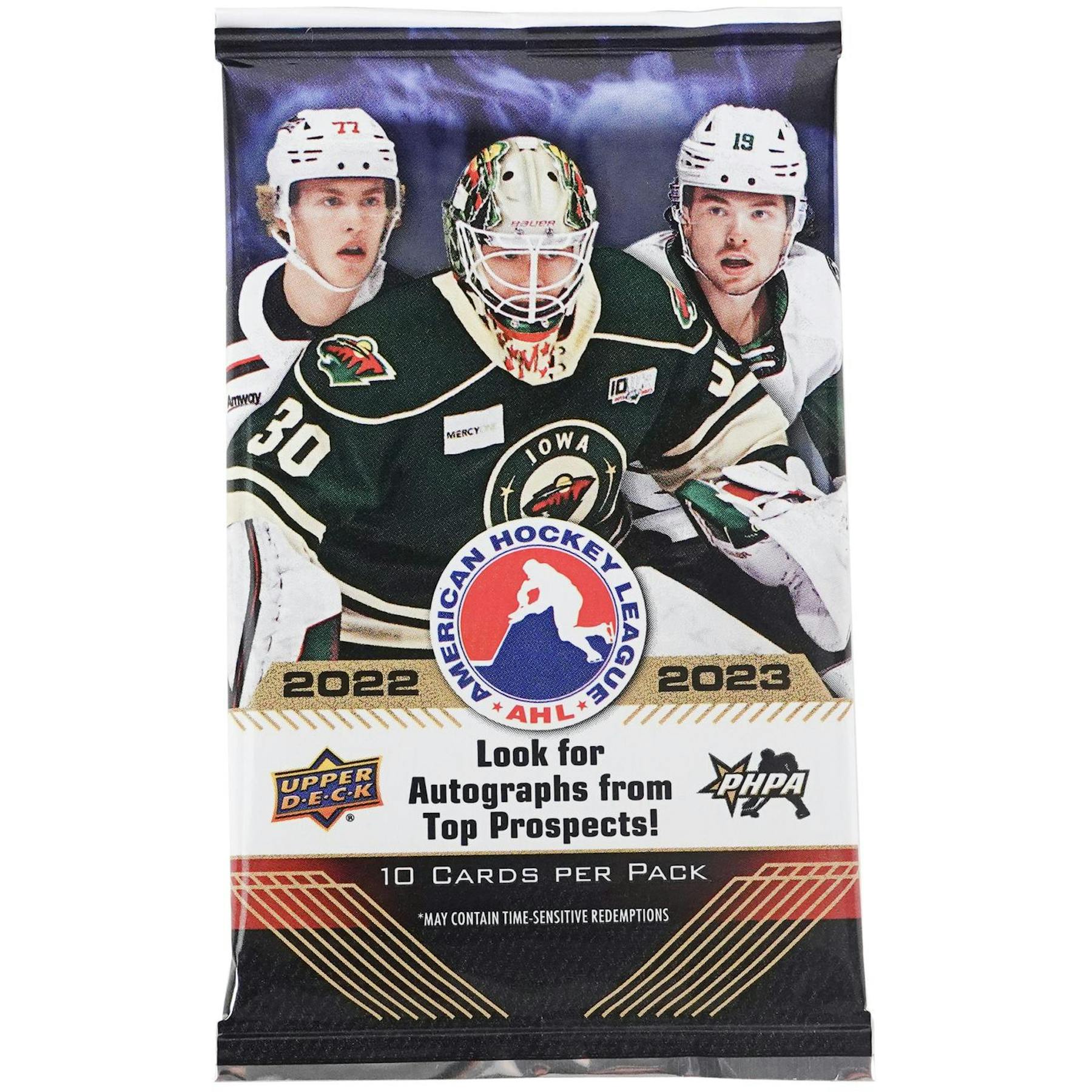 2022-23 Upper Deck AHL Hockey Trading Cards Hobby Box –