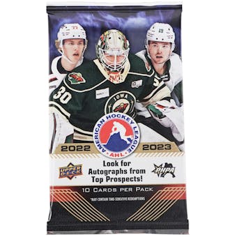 2022/23 Upper Deck AHL Hockey Hobby Pack