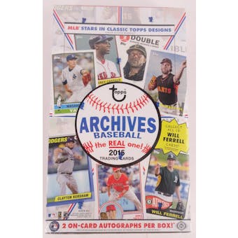 2015 Topps Archives Baseball Hobby Box (Reed Buy)