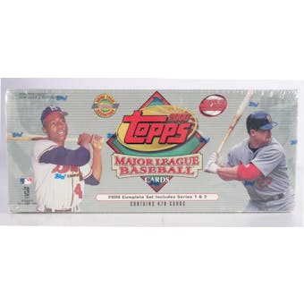 2000 Topps Baseball Factory Set White (Reed Buy)