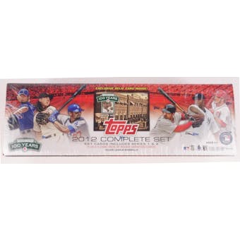 2012 Topps Baseball Factory Set Fenway (Reed Buy)