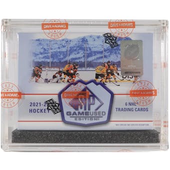 2021/22 Upper Deck SP Game Used Hockey Hobby Box (Case Fresh)