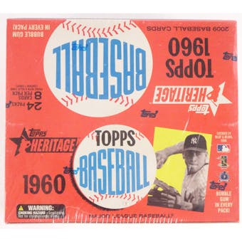 2009 Topps Heritage Baseball 24-Pack Box (Reed Buy)