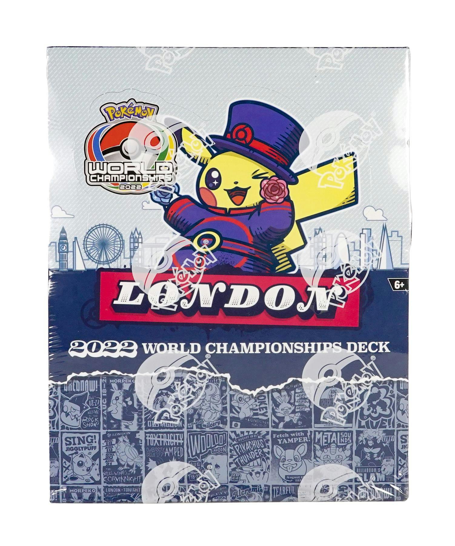 Pokemon 2022 World Championships 8-Deck Box