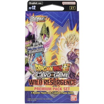 Dragon Ball Super TCG Zenkai Series 4 Wild Resurgence Premium Pack Set