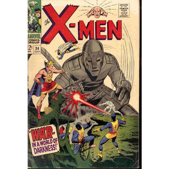 X-Men #34 FN