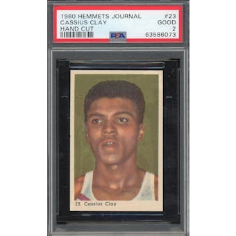 1960 Hemmets Journal #23 Cassius Clay Hand Cut PSA 2 *6073 (Reed Buy)