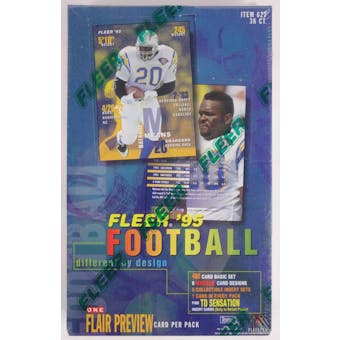 1995 Fleer Football Retail Box (Reed Buy)