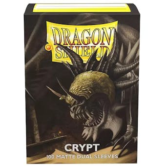 Dragon Shield Card Sleeves - Dual Matte Crypt (100)