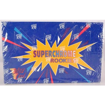 1993 Wild Card Superchrome Rookies Football Hobby Box (Reed Buy)